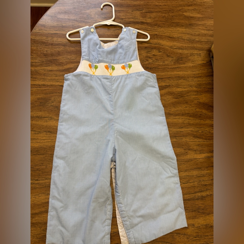 Blue longall with Embroidery—balloons